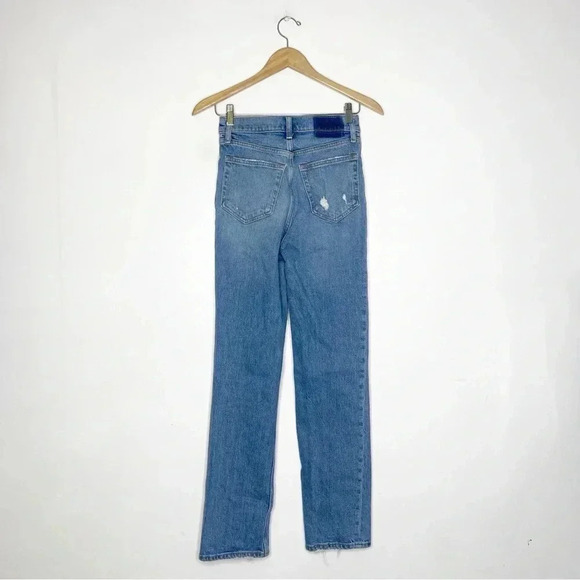 Abercrombie & Fitch The 90's Straight Leg Ultra High Rise Jeans Size 0 / 25 - Picture 7 of 7
